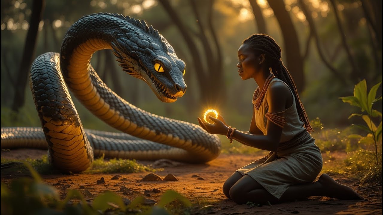 She Couldn&rsquo;t Escape the Serpent&rsquo;s Gaze | #Folktale #AfricanLegends