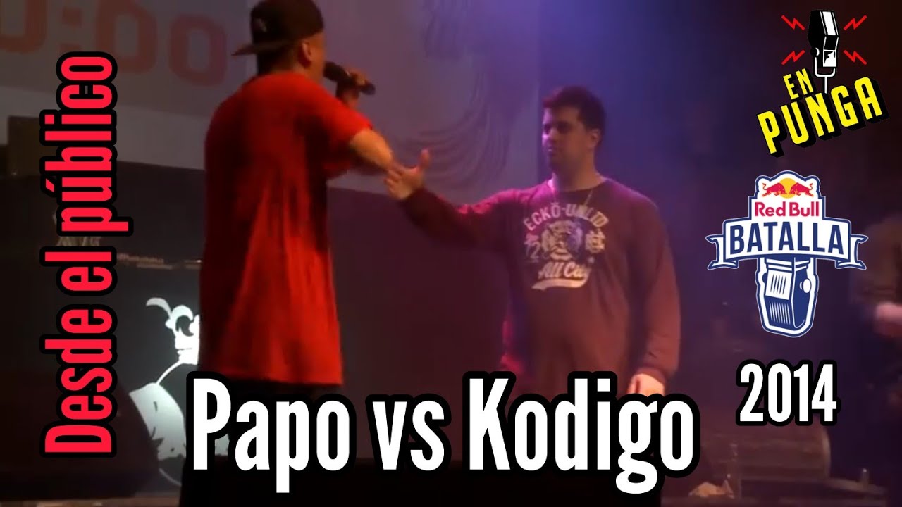 Papo vs Kodigo - RedBull batalla de los gallos 2014 [desde el p&uacute;blico] SUSCRIBITE!!!