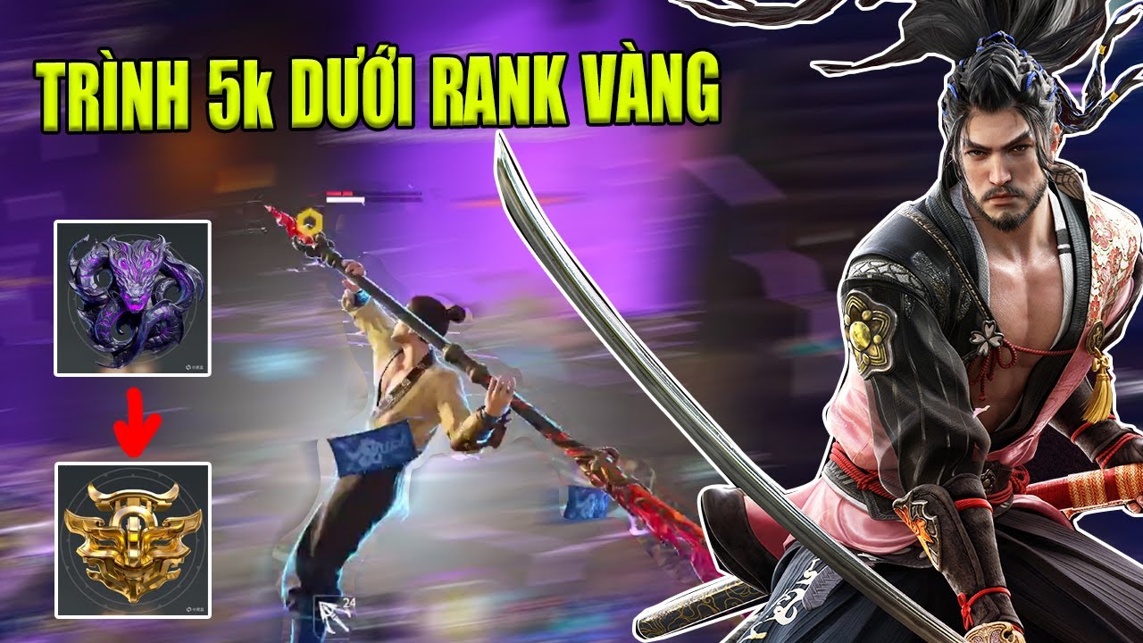 TAKEDA Trình 5k Ở Dưới RANK VÀNG TRIOS Trông NTN ? || NARAKA BLADEPOINT