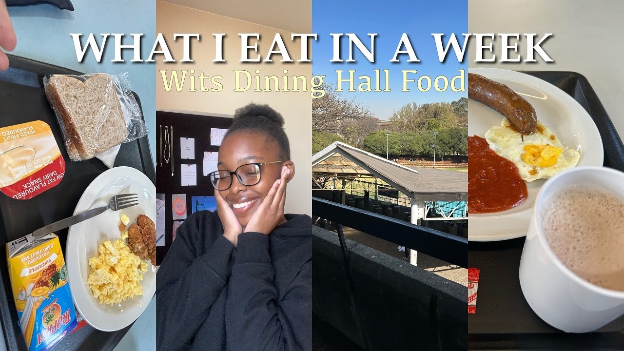 what i eat in a week_ WITS catered res food... would I recommend it?