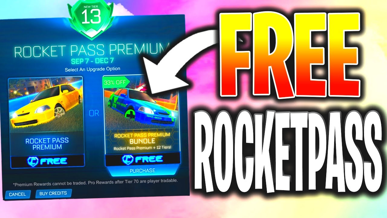 How to GET Rocket League SEASON 8 Rocket Pass For FREE!