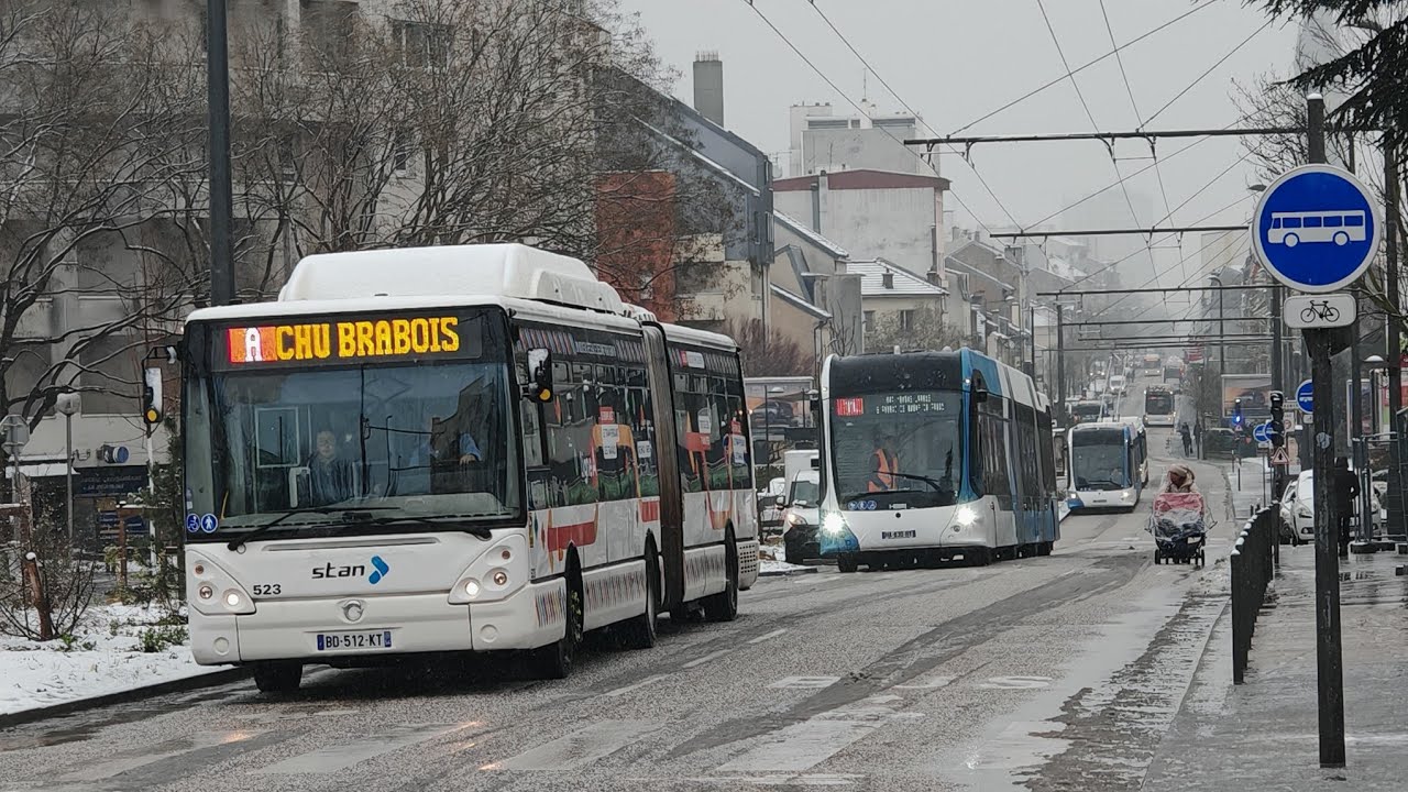 TROLLEYBUS ET BUS DE NANCY - Réseau STAN - Épisode 4 de la saison 2025
