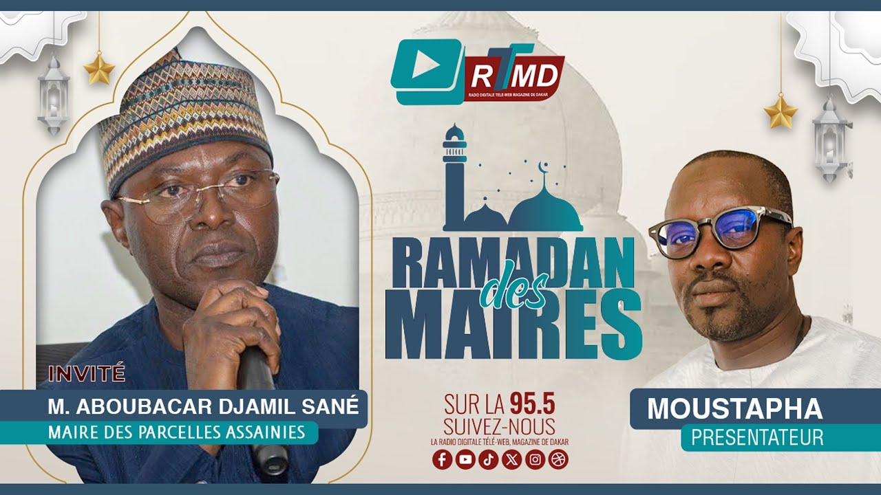 RAMANDAN DES MAIRES avec Aboubacar Djamil SANE Maire de la commune des Parcelles Assainies