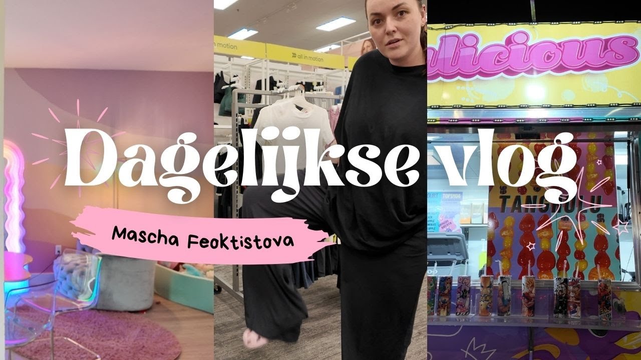 Naar de Target om te shoppen en foodtruckjes voor het avondeten | Vloggloss 4031