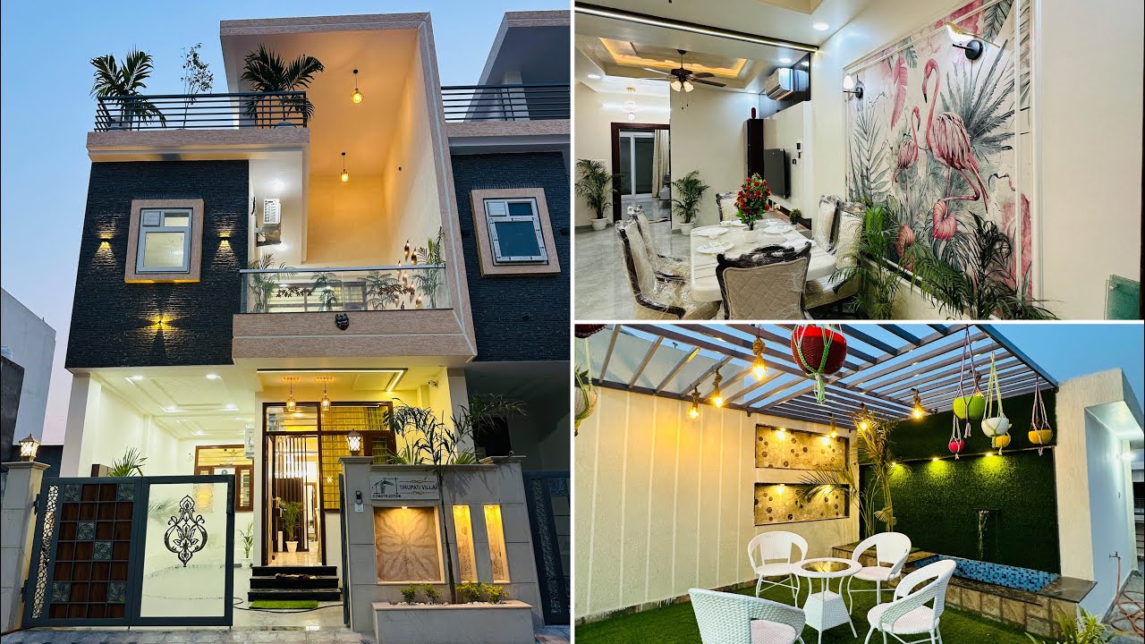 Inside Tour of 158 Gaj Modern House With Premium Interior or Roof Top Garden | Property In Jaipur