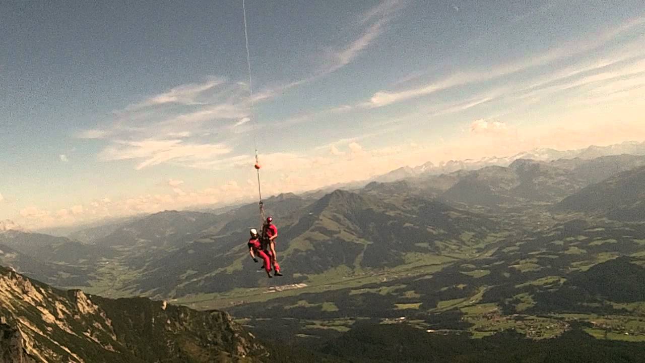Offtopic: Chopper Rescue at the Wilder Kaiser in Austria