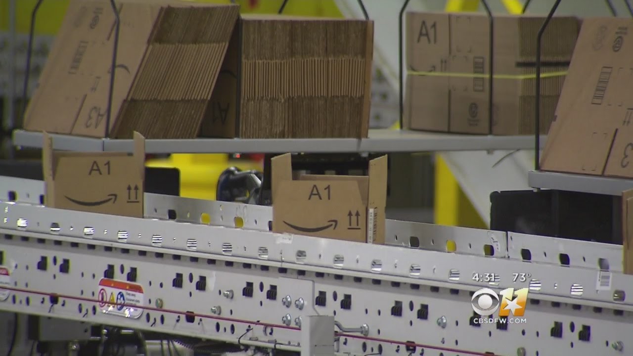 A Look Inside Amazon's North Texas Fulfillment Center