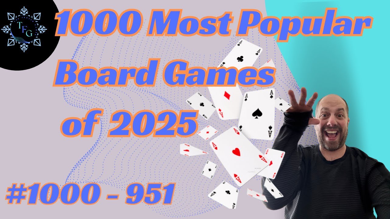 The Most Played Games of 2025 | BGG Data Countdown Begins