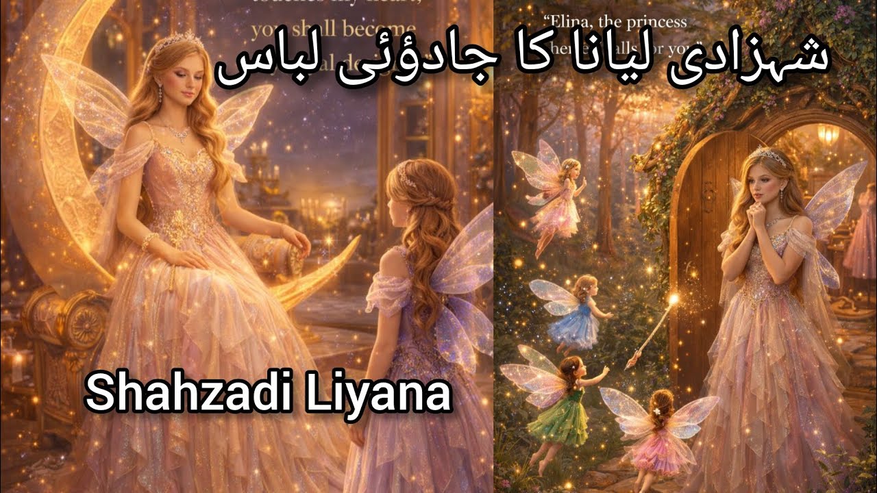 Shahzadi Liyana ka jaadoi libaas , Princess Liyana #Fairytale 