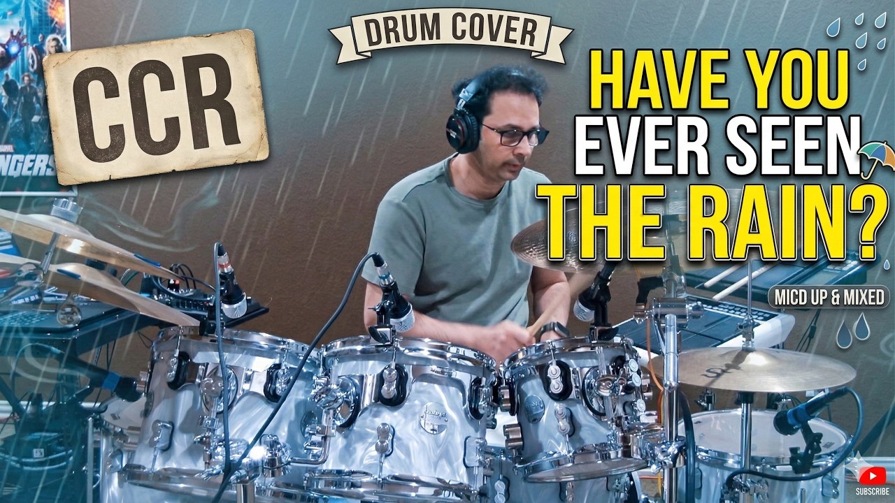 Have You Ever Seen The Rain #drumcover #music #countrymusic