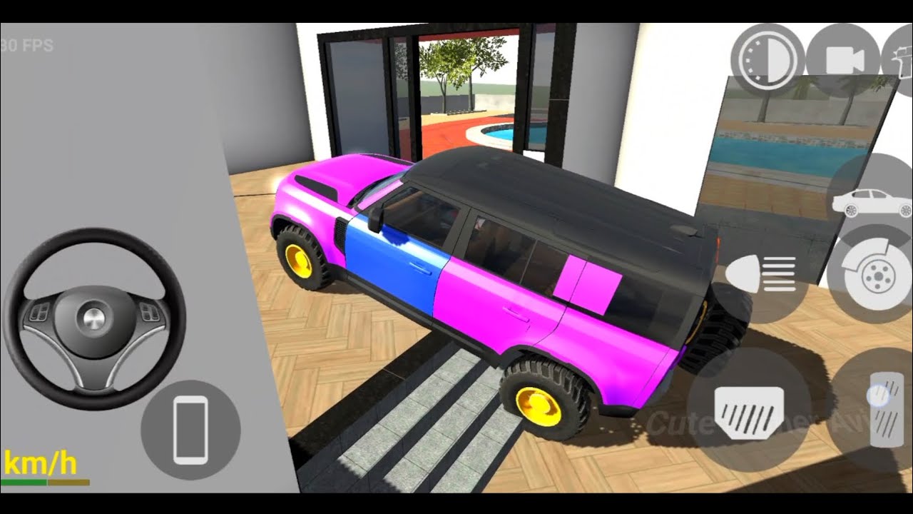 Modified Defender Car Game - Indian Bikes Driving 3D - Gari wala hai Car Games Gadi ki game video#15