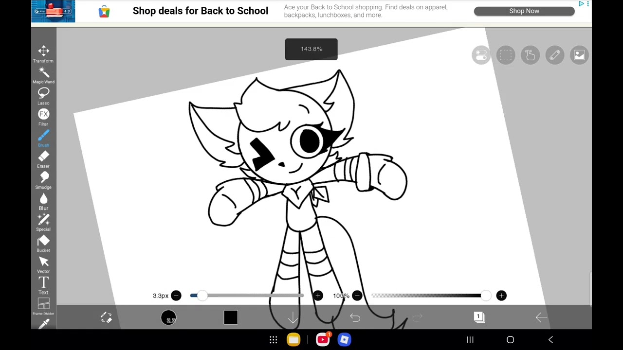 Emily's sister makes an oc [part 2 of Emily makes a dandy's world oc]