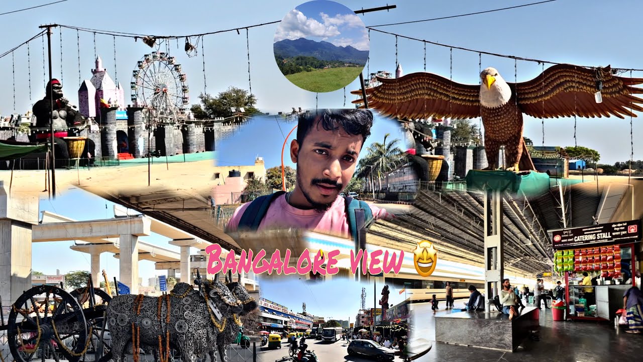   Bangalore on rails and wheels: A train, bus and metro adventure !! #vlogs #banglore 