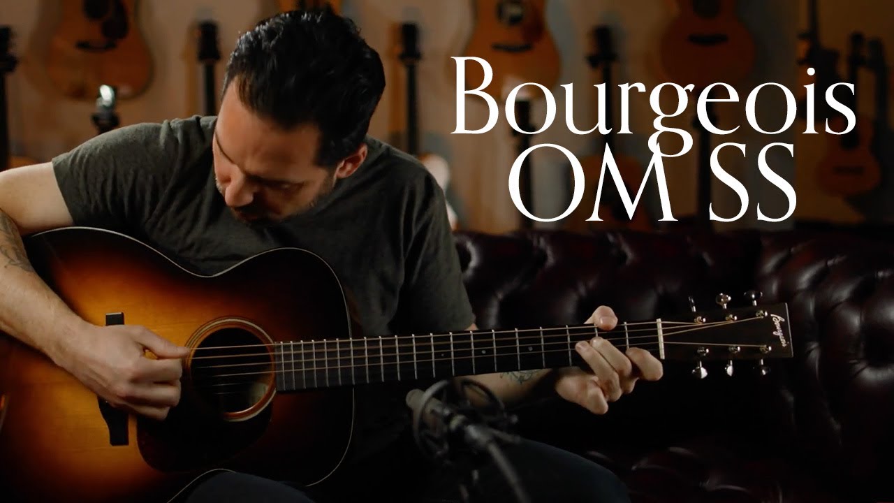Bourgeois OM SS Custom, Mahogany & Adirondack Spruce | Carl Miner
