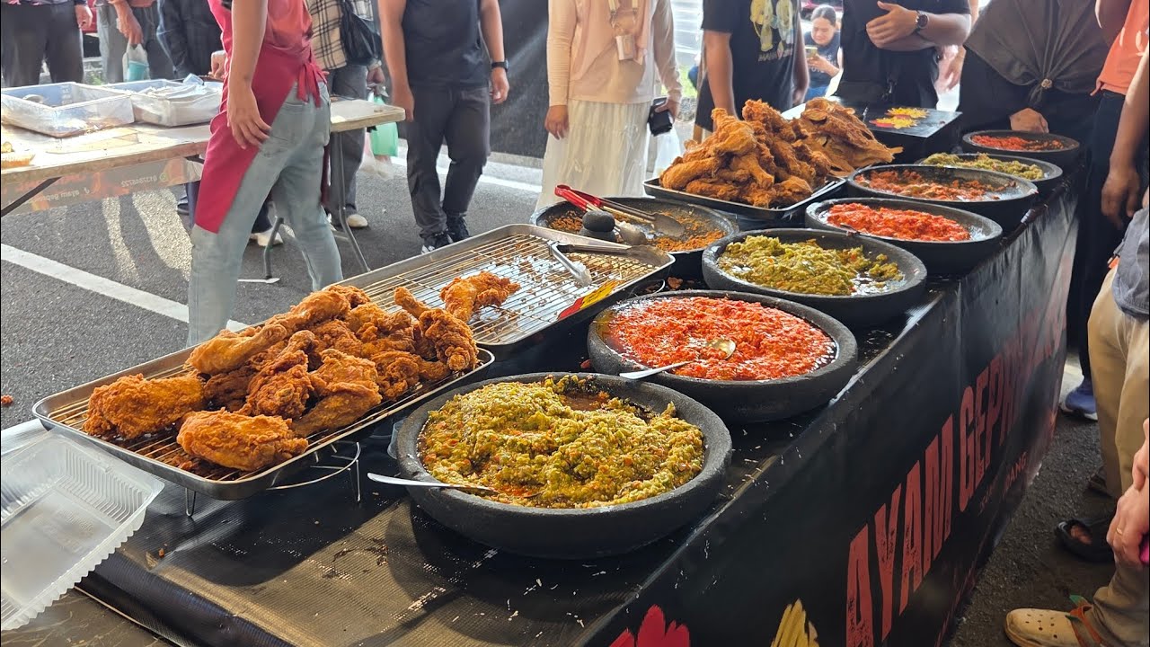 Part 1 Bazaar Ramadhan Stadium Miri, Sarawak (Landscape view cam)