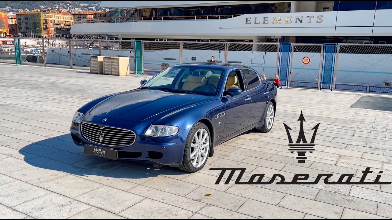 MASERATI QUATTROPORTE V8 4.2L 400CV / ORIGINE POZZI / 2ÉME MAIN / SOLD / MOTORS CORNER NICE