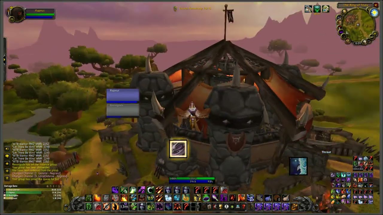 TBC S3 Arena 2v2 - Warlock & Disc Priest 13FEB2022