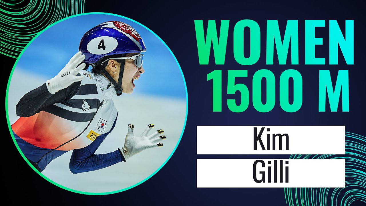 KIM Gilli (KOR) | GOLD | 1500m Women | Rotterdam 2024 | #ShortTrackSkating
