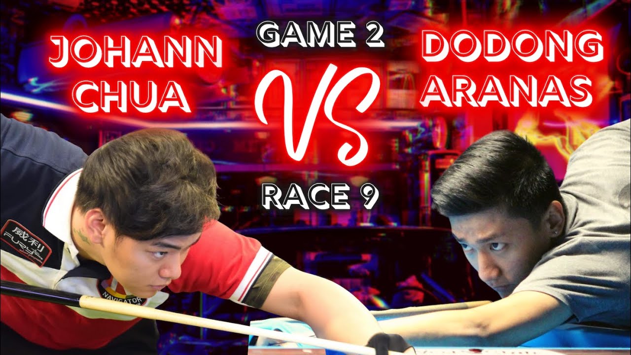 JOHANN CHUA VS ZOREN JAMES ARANAS 9 BALL (Race 9) | Tune Up Game 2