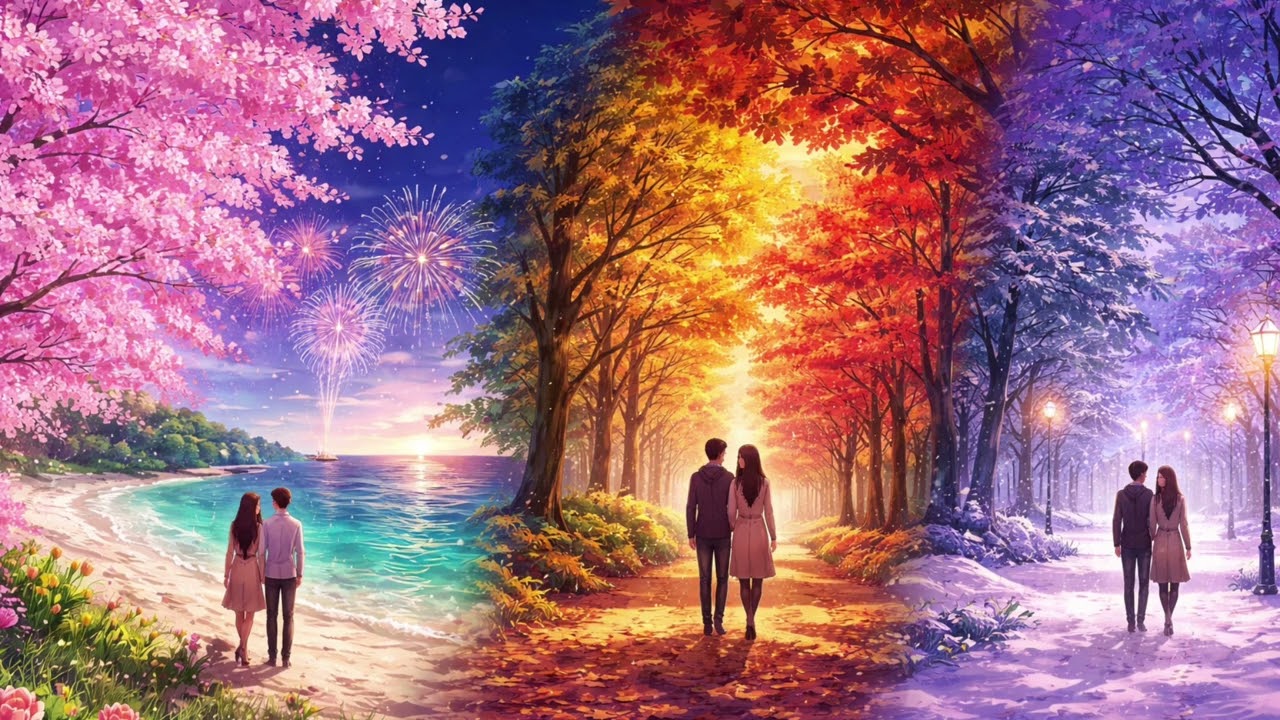 「Four seasons」〜出会いも別れも、全部が今に続いてる。〜【AI作曲×自作詞】