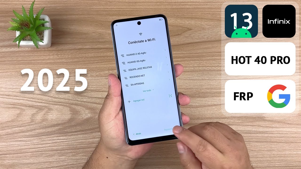 Eliminar Cuenta de Google Infinix Hot 40 Pro | Actualizado 2025