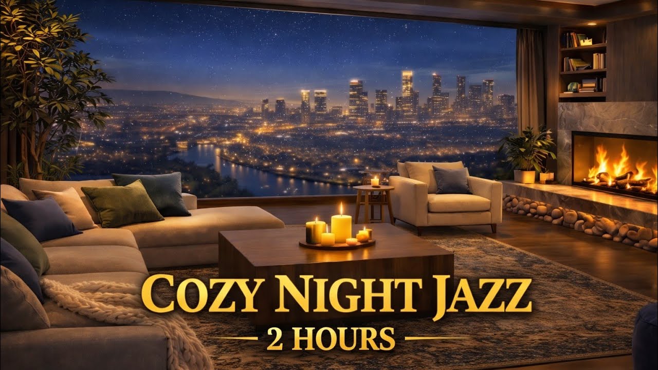 COZY NIGHT JAZZ — 2 Hours of Smooth Music for Your Soul 🔥
