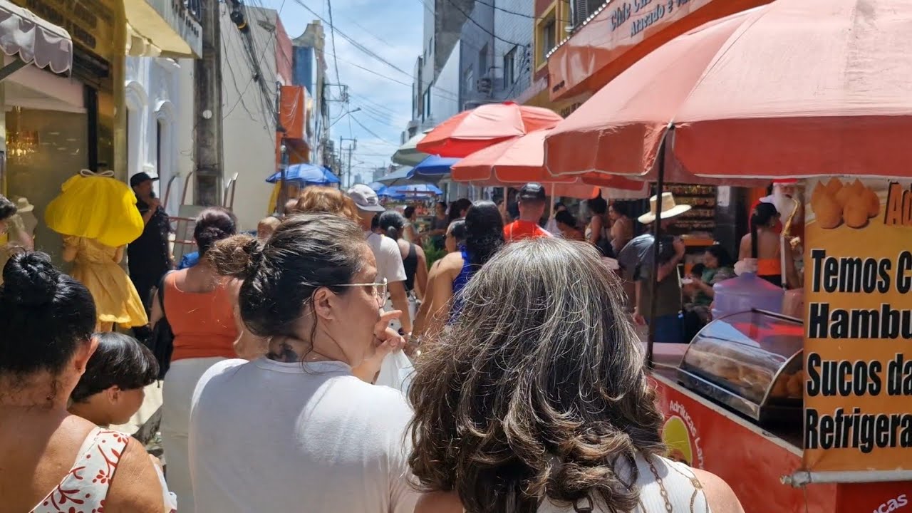 HOJE CENTRO DO RECIFE COMO VOCÊ NUNCA VIU 22 de novembro de 2025