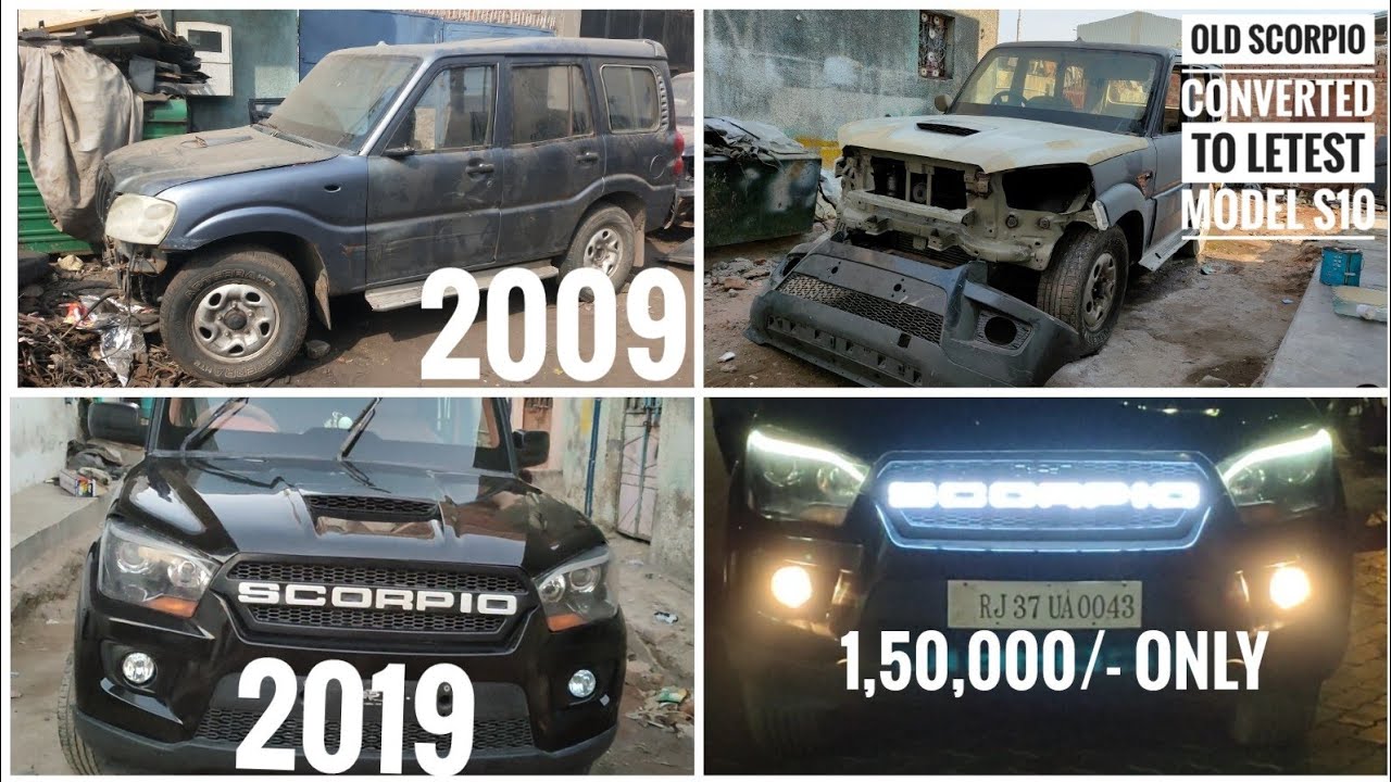 Old SCORPIO Convert To New MODEL | 2009 TO 2019 | Scorpio Modified | Old To New | Ahmedabad, Gujarat