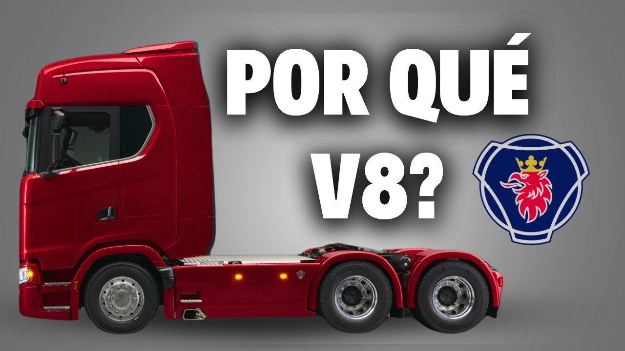 Por Qué Scania TODAVÍA Fabrica Motores V8 Para Sus CAMIONES?