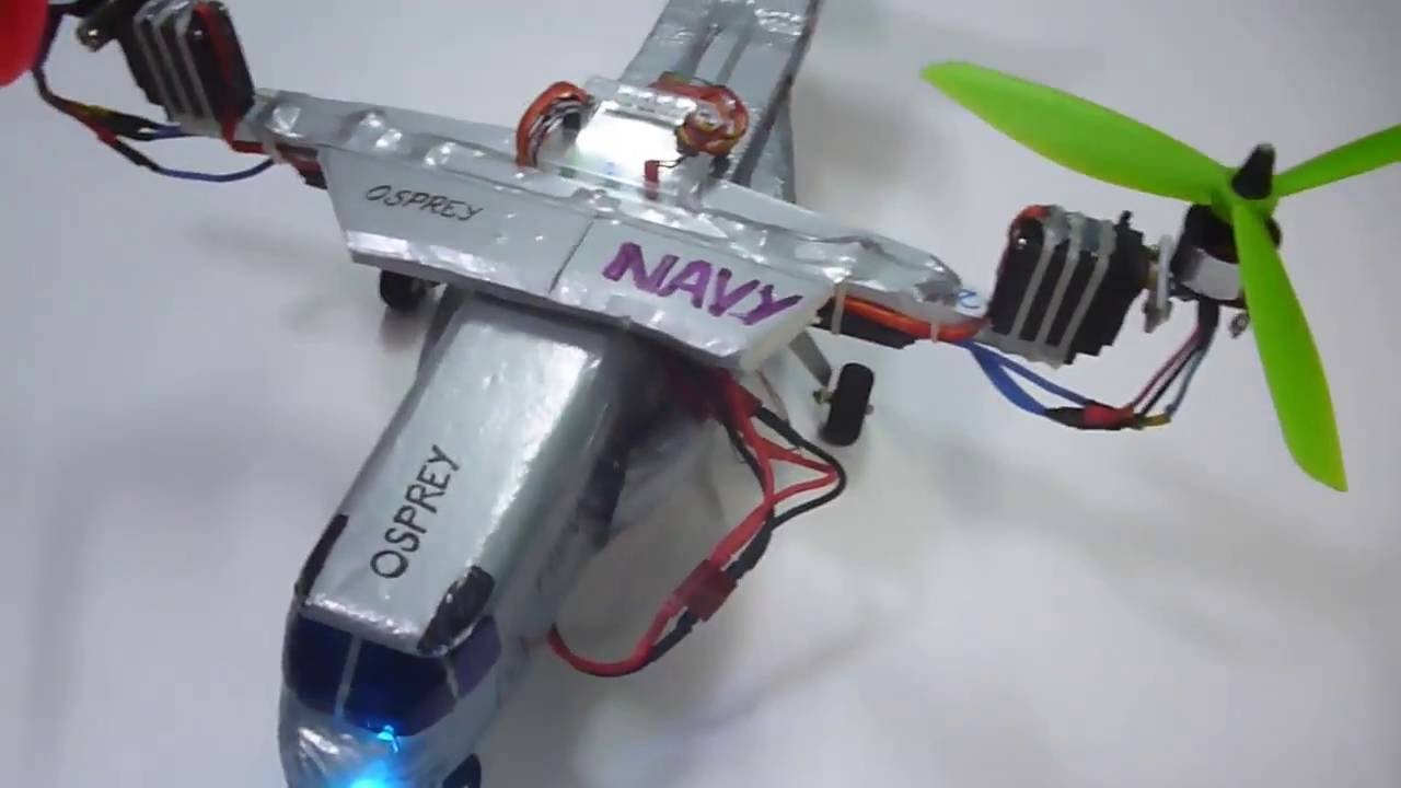 Osprey Bicopter TwinCopter KK2.1