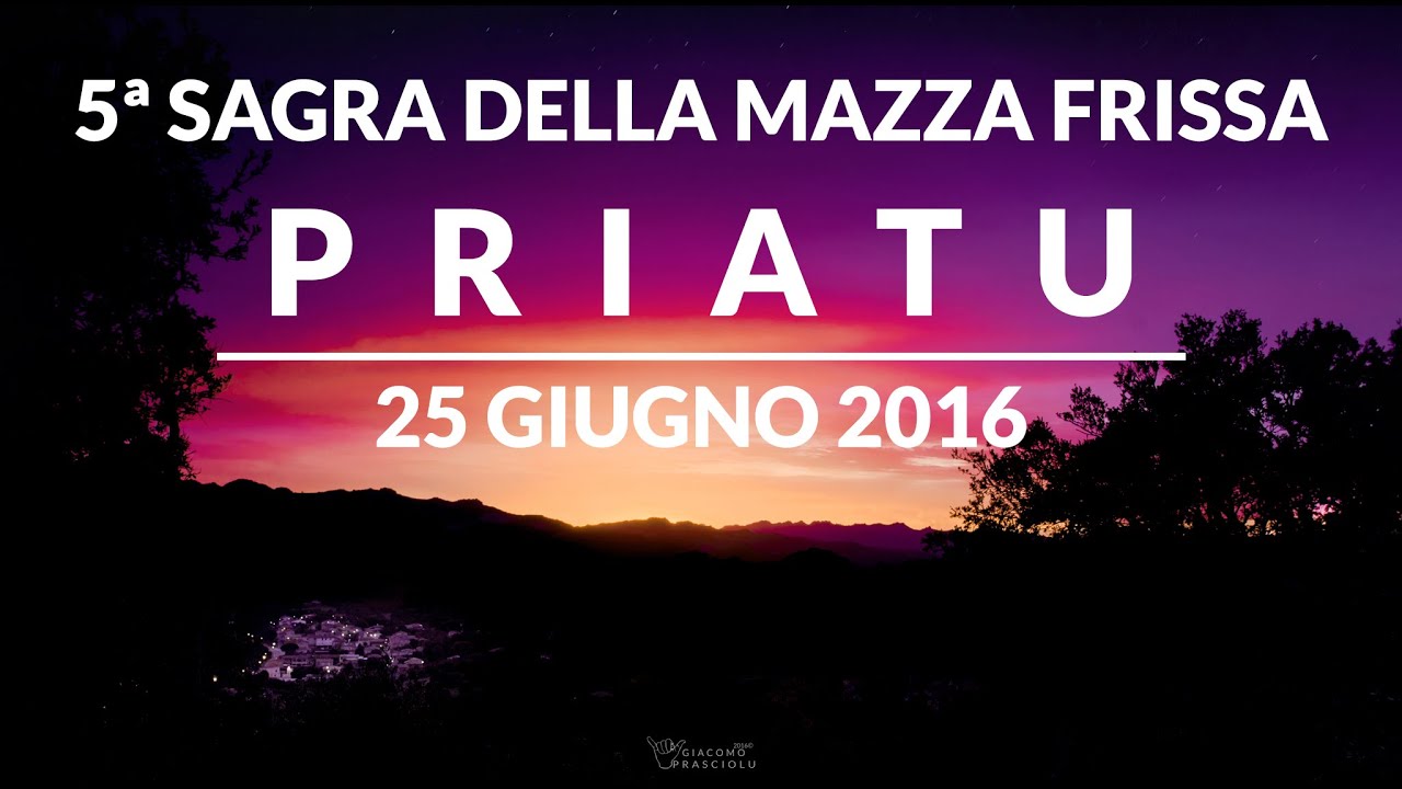 5ª Sagra di la mazza frissa