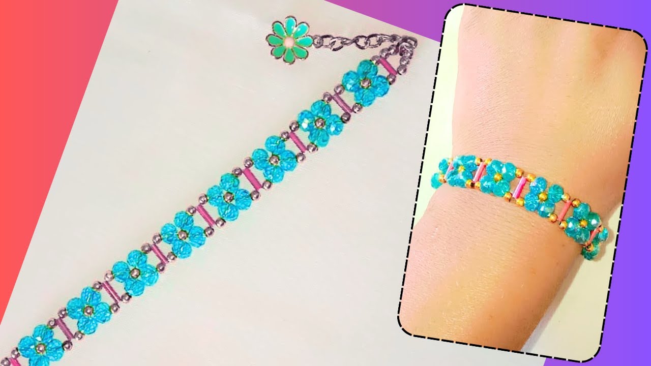 Make Stunning Jewelry With This Beaded Bracelet Tutorial | How to make bracelet