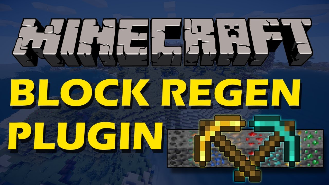 Регенерируйте шахты в Minecraft с помощью плагина Block Regen