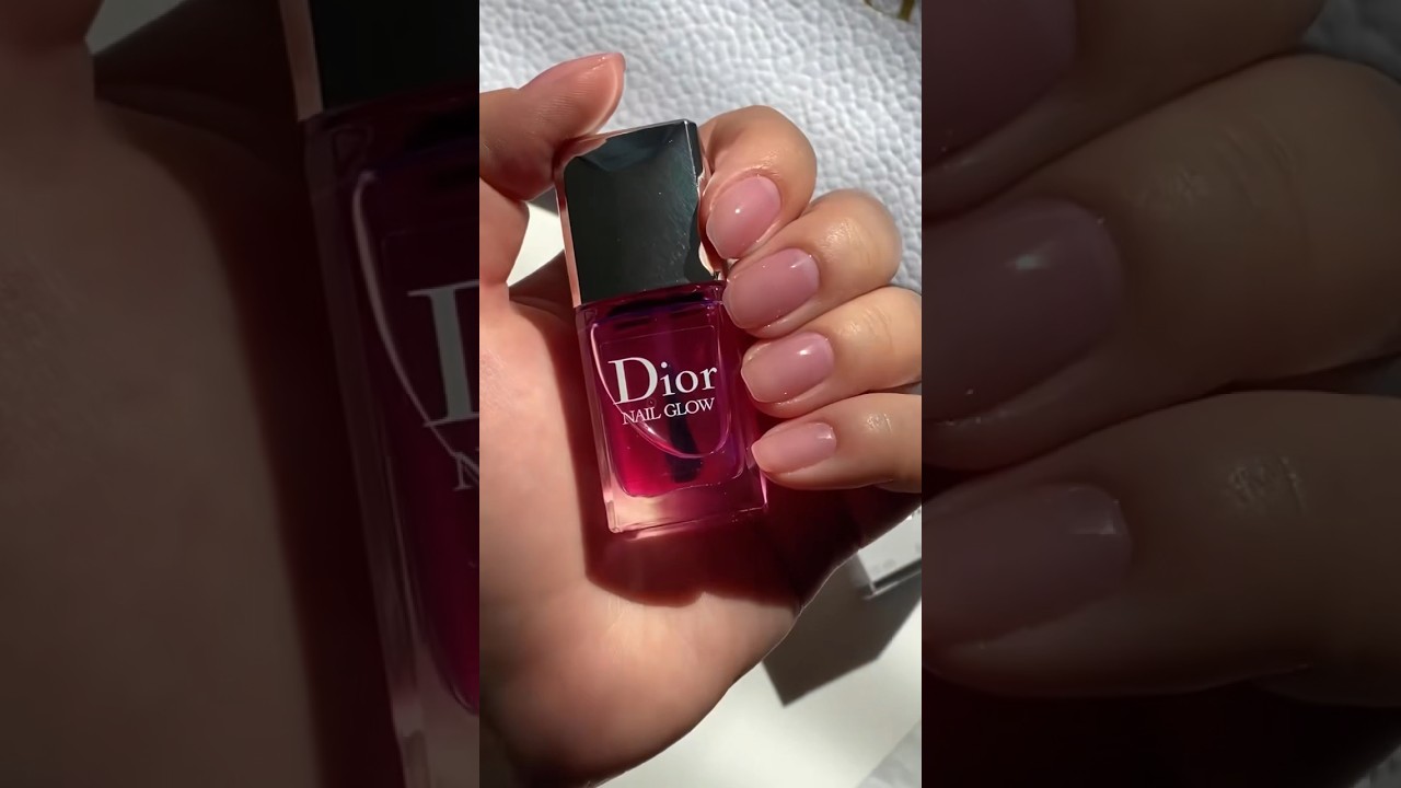 Dior Nail Glow (previous version) #aesthetic unboxing #dior