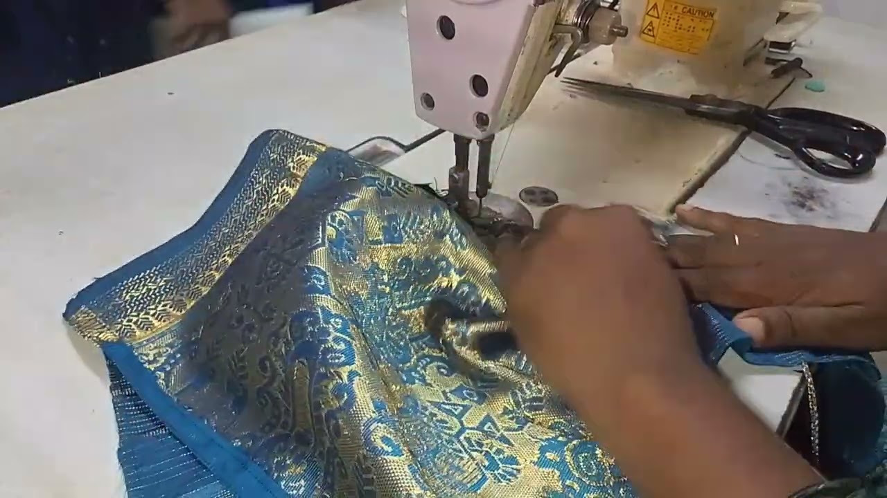 Превращение сари в платье: раскрой и пошив. Полное видео @Fashionofworld123
