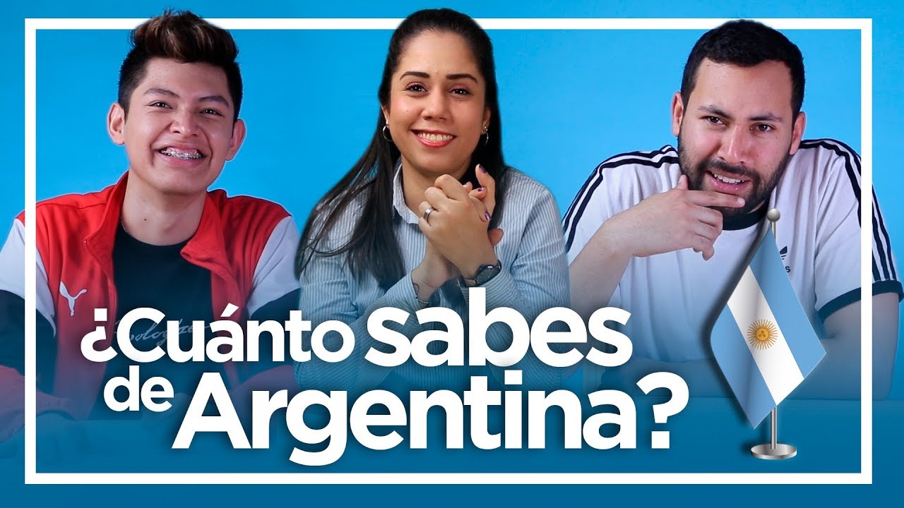 CUÁNTO SABES de ARGENTINA siendo EXTRANJERO