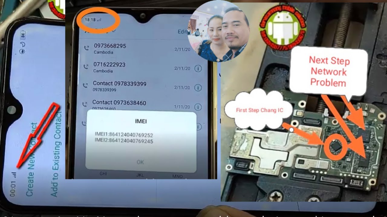 how to fix oppo A7 cph1901 no service, No Network coverage, Network issue  and solution