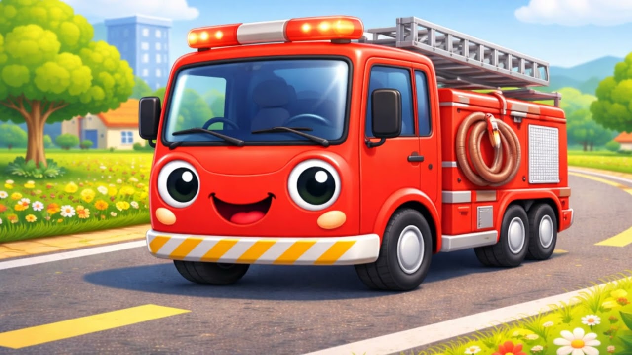 Beep Beep Car City 🚗 | Vehicle Song for Toddlers & Preschoolers