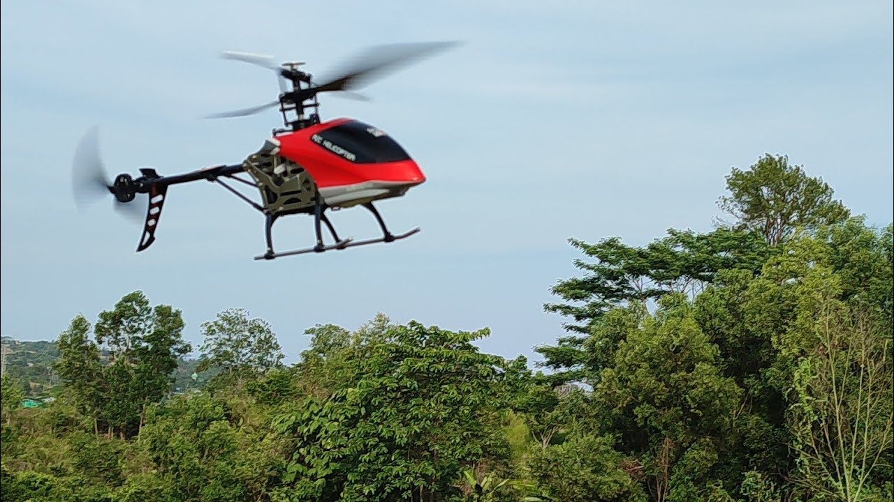 Radio Control Helicopter XK V912-A Terbang Setinggi Ini Murah Terbaik Paling Stabil