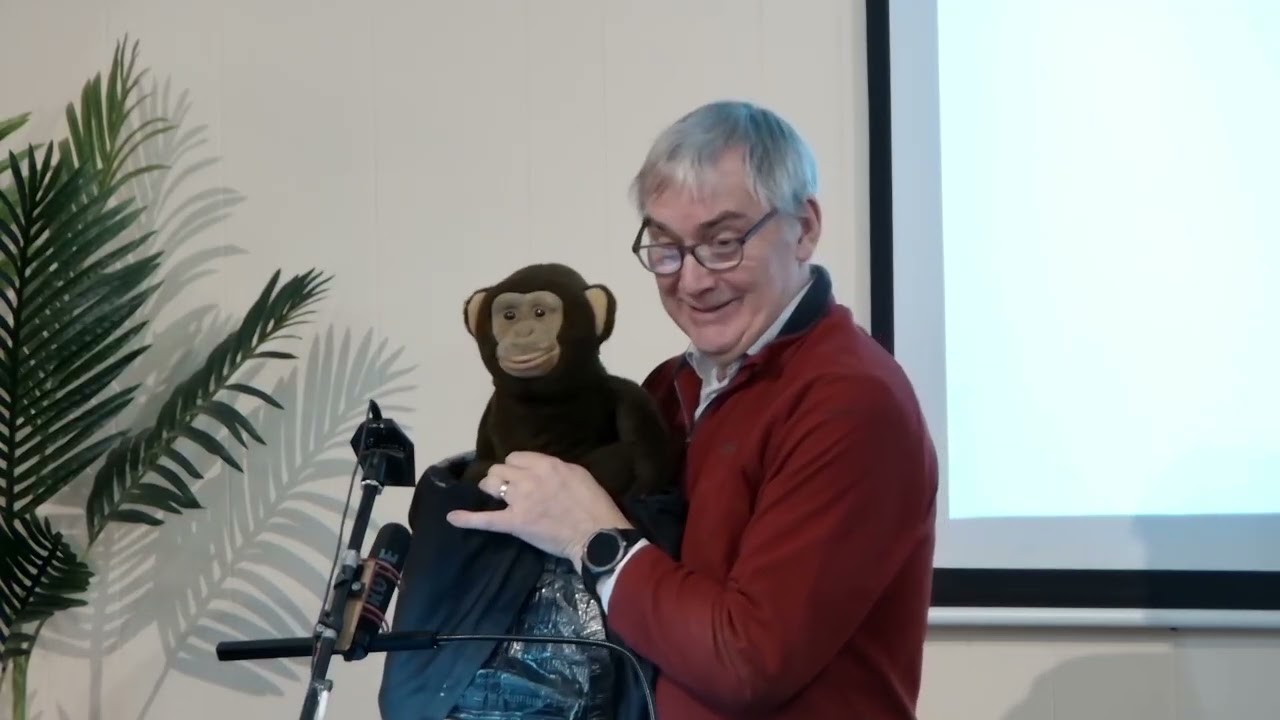 Benson and his helper Ivan tell the story of The Big Metal Man in Daniel