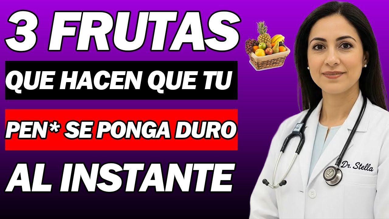 El urólogo revela 3 frutas que restauran la energía y la vitalidad después de los 60🍎🍊🍇