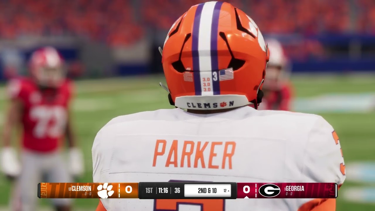 College Football 25 – 2024 – Week 1 – Clemson Tigers at Georgia Bulldogs