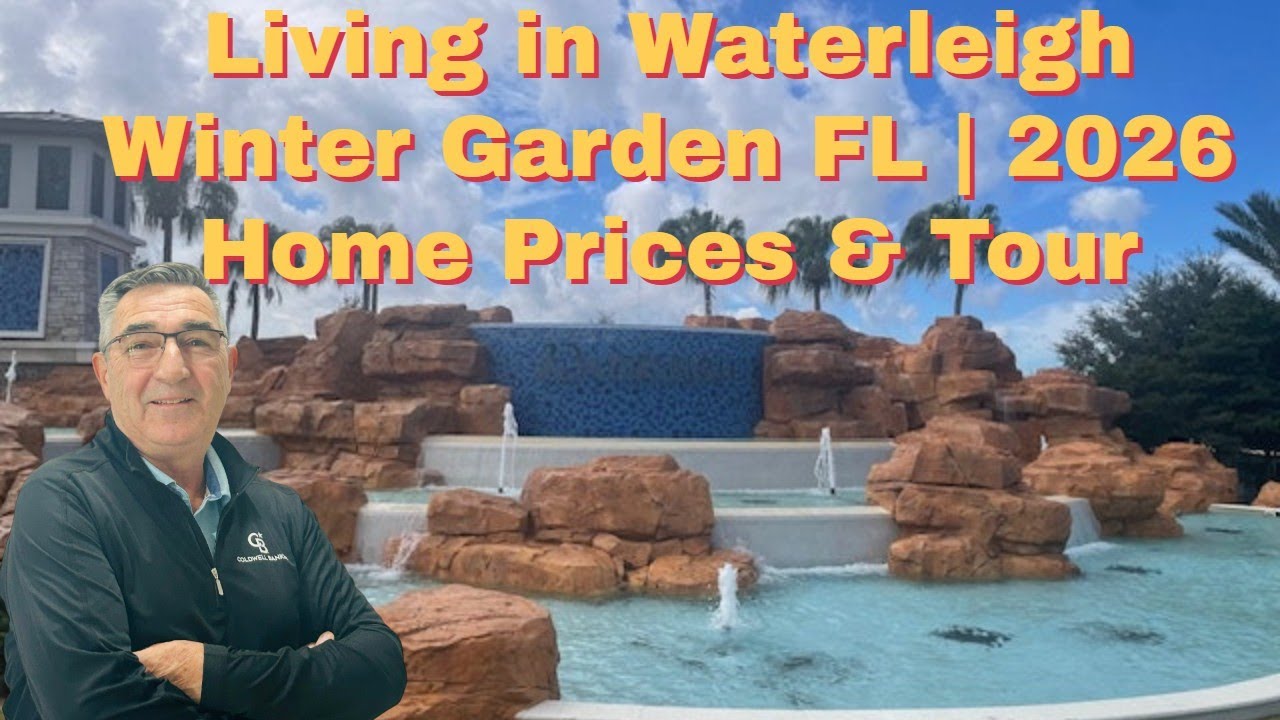 Living in Waterleigh Winter Garden FL | 2026 Home Prices & Tour  #wintergarden #centralflorida