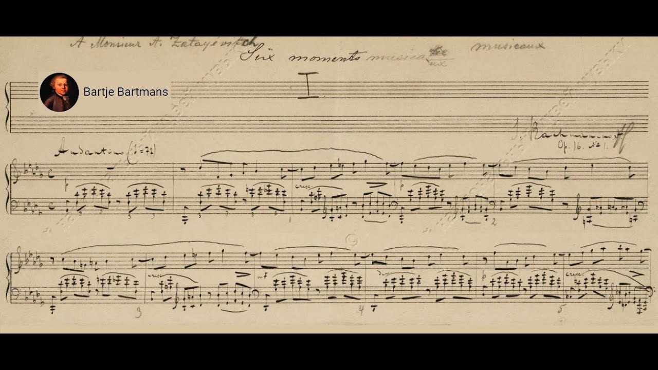 Sergei Rachmaninoff - Moments Musicaux, Op. 16 (1896) {Lazar Berman}