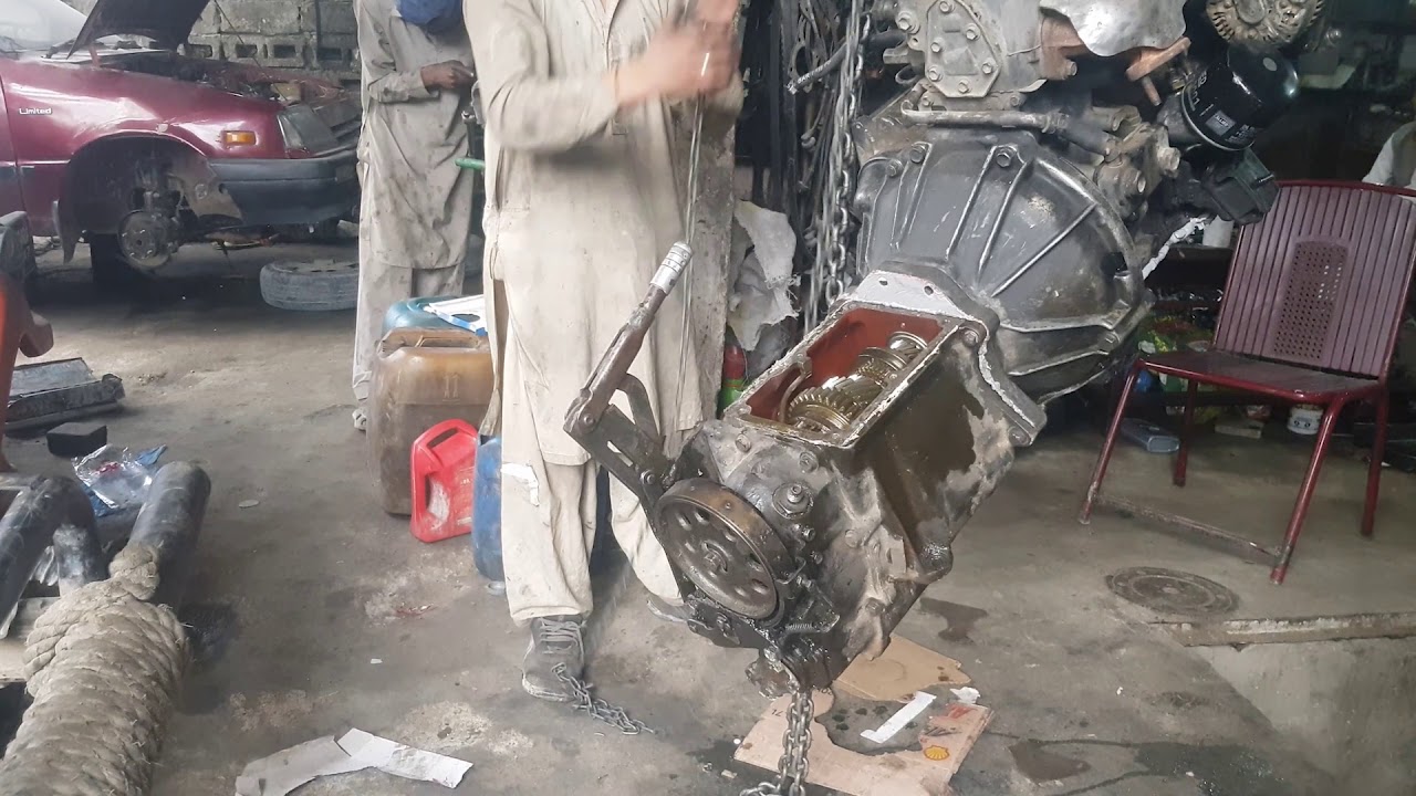 Toyota 2c Engine Installing in Commando jeep