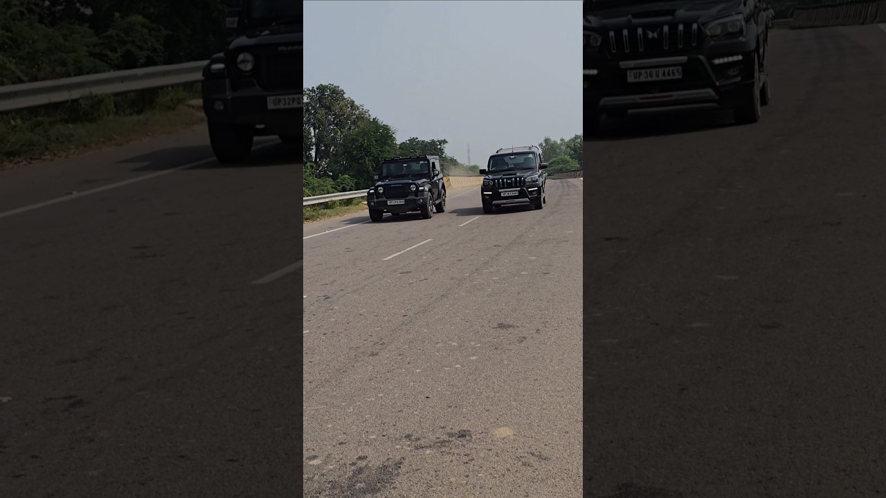 Mahindra Scorpio Classic S11 Thar #shortvideo #viralvideos #reelsinstagram #mahindrascorpio #shorts