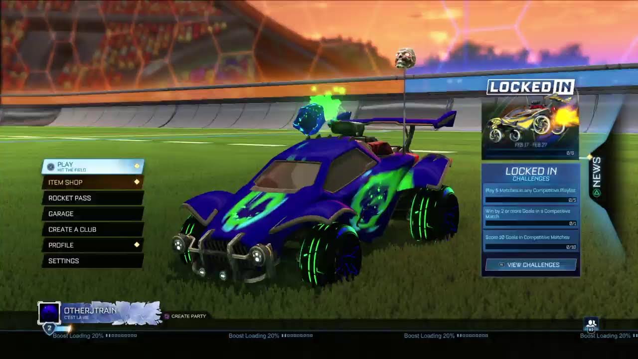 Rocket League stream