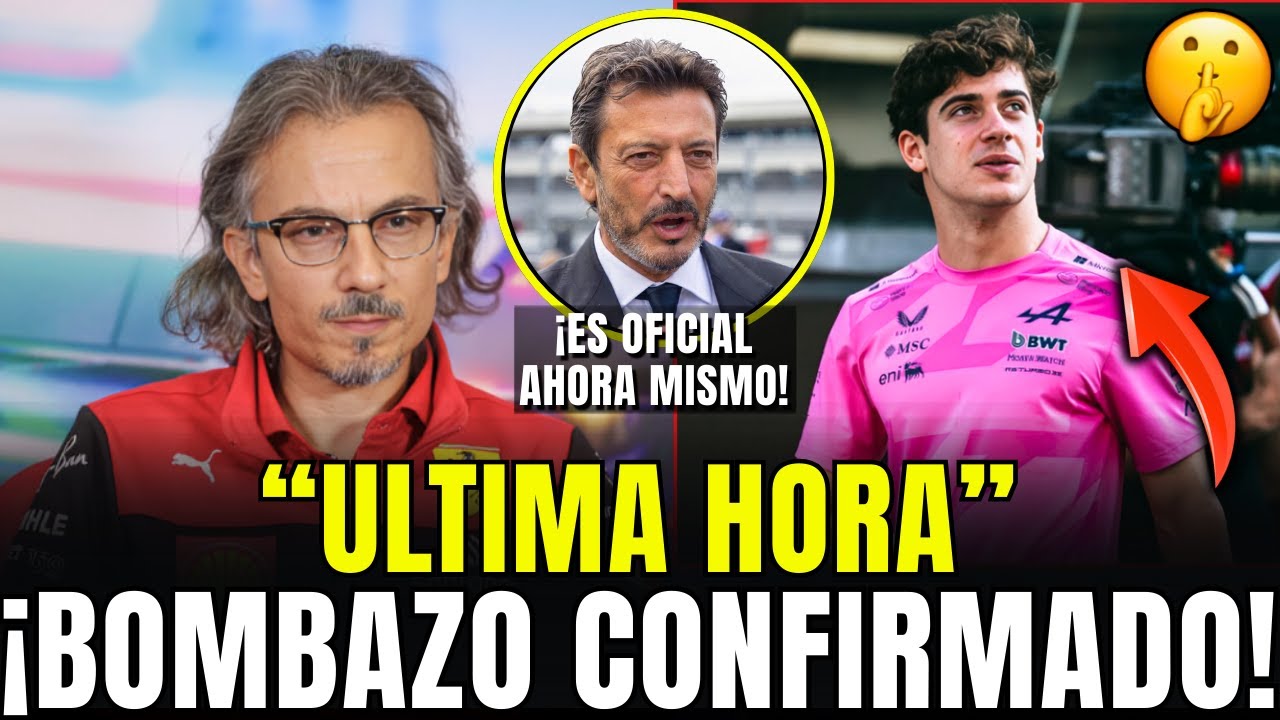 🚨¡CHAU ALPINE, HOLA RED BULL! COLAPINTO RECIBE LA OFERTA QUE CAMBIA LA HISTORIA ¡ASIENTO CONFIRMADO!