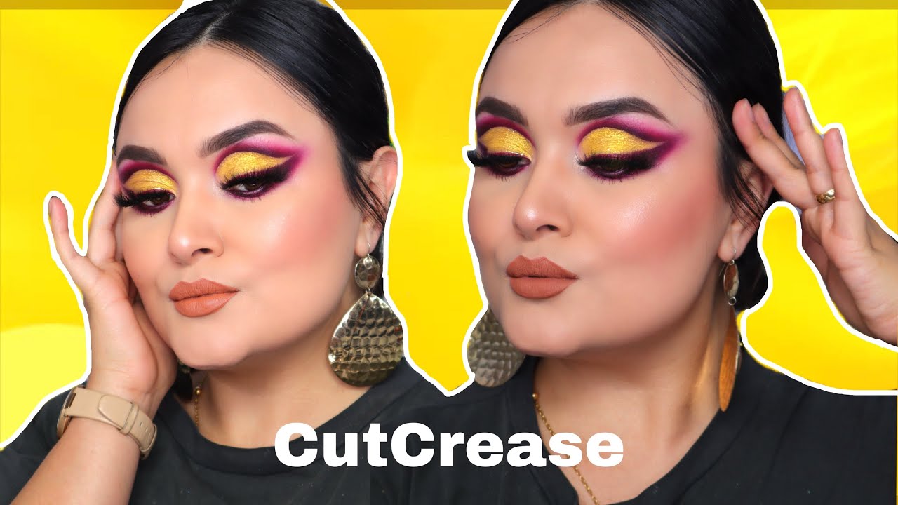 TUTORIAL CUT CREASE CERRADO paso a paso TENDENCIAS 2020 | Monika Sanchez