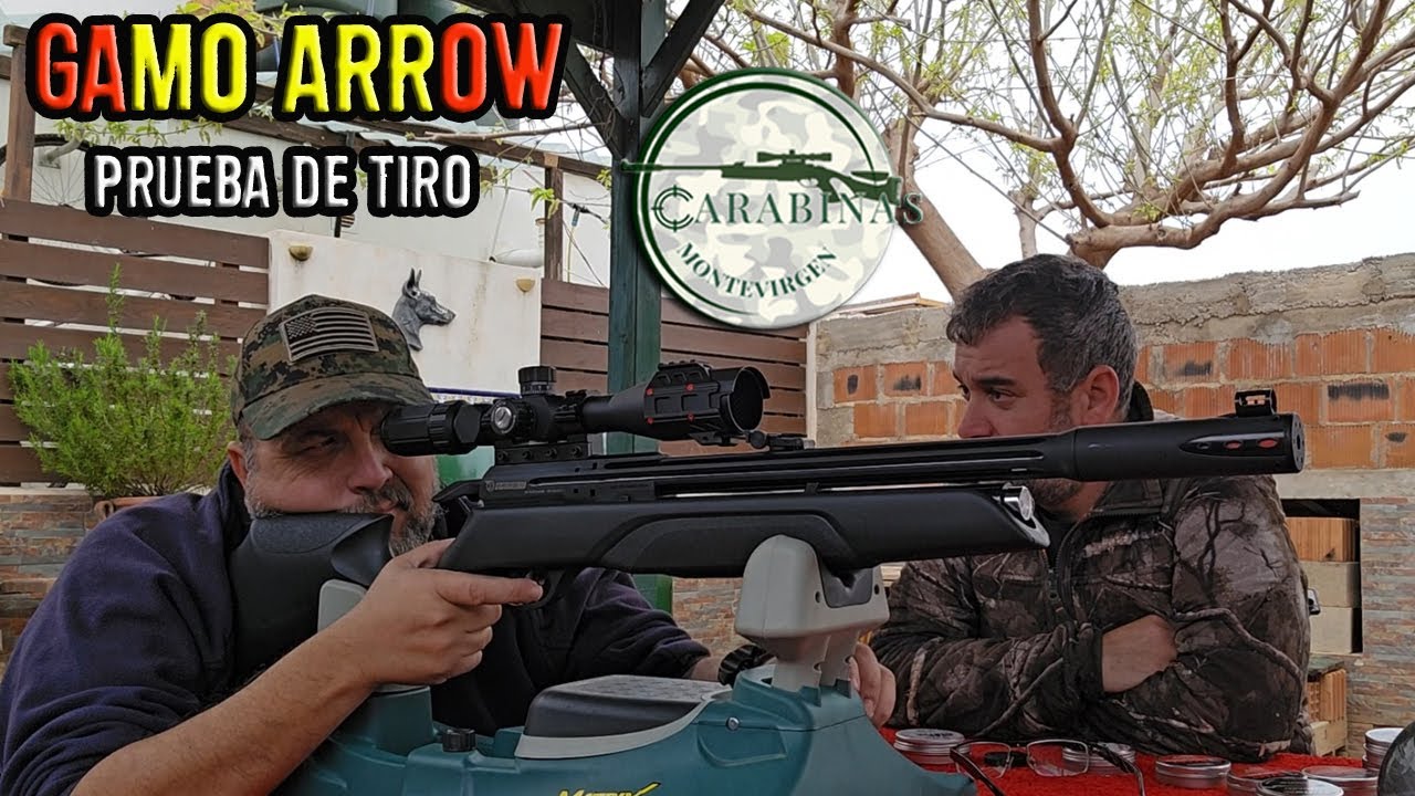 GAMO ARROW PRUEBA DE TIRO A 40 METROS
